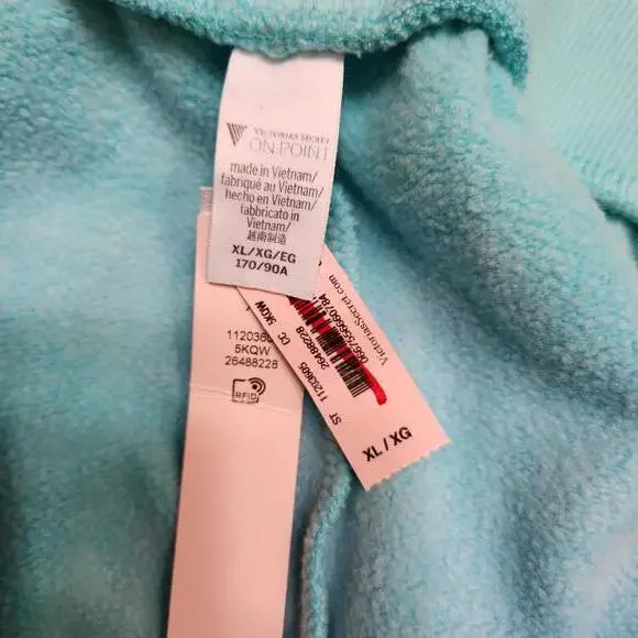 Victoria Secret ON POINT Aqua Tie-Dye Shorts- Size XL NWT - Picture 8 of 8